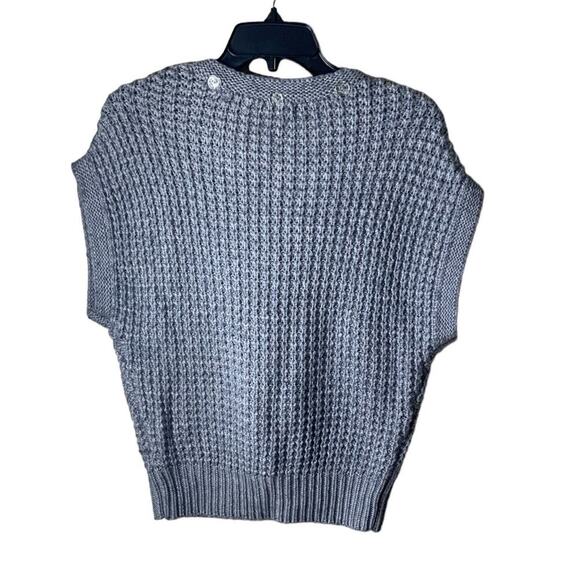 Jenniffer Lopez Knitted Sweater Top Women's Size S Crewneck Sleeveless Preppy - Picture 2 of 9